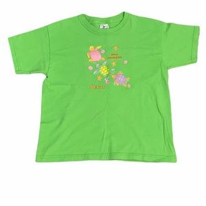 isla mujeres green baby tee